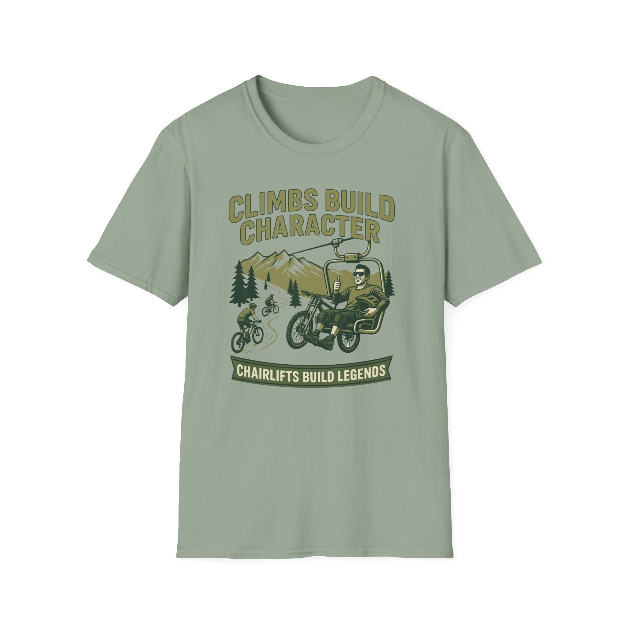 Climbs Build Character T-Shirt
