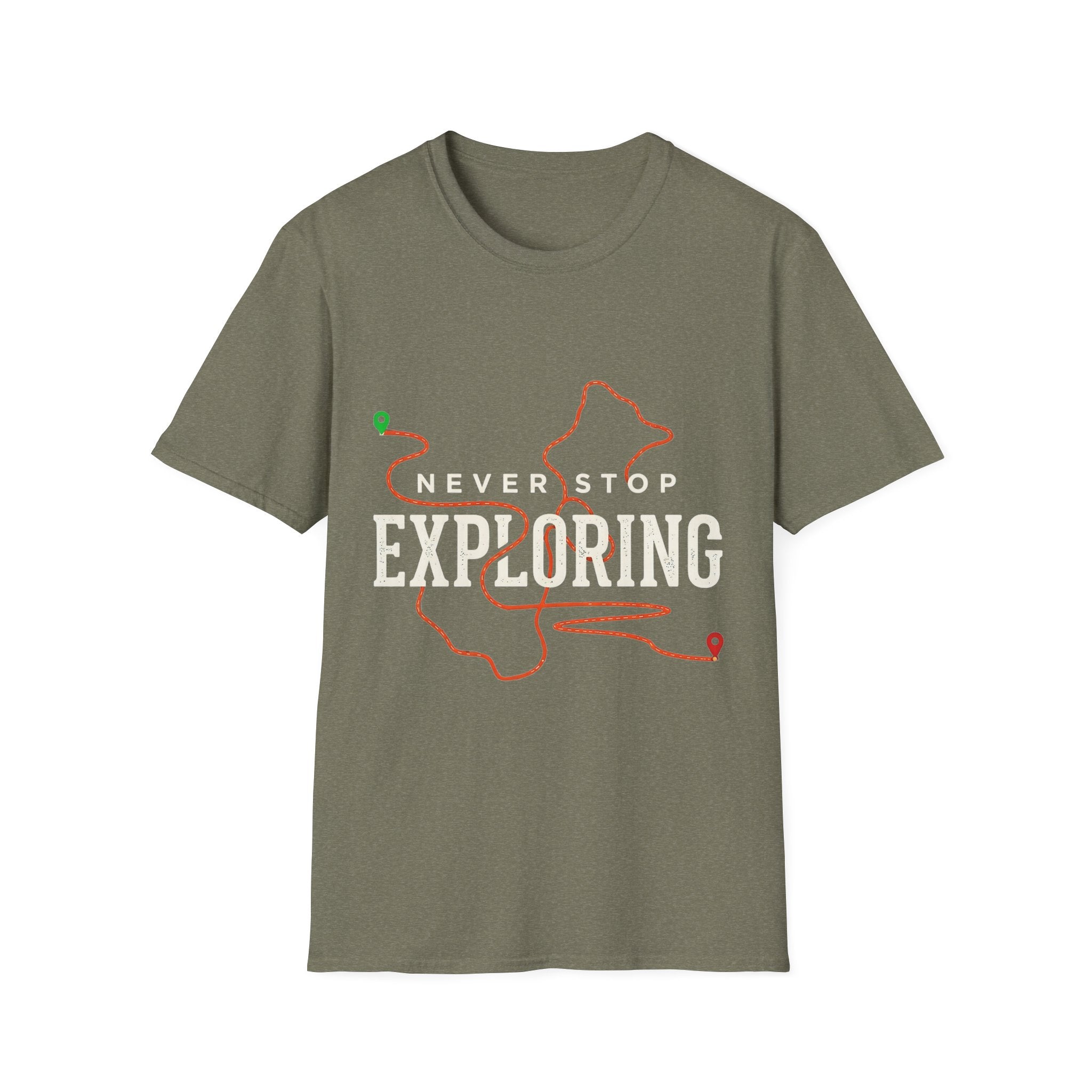 Never Stop Exploring T-Shirt