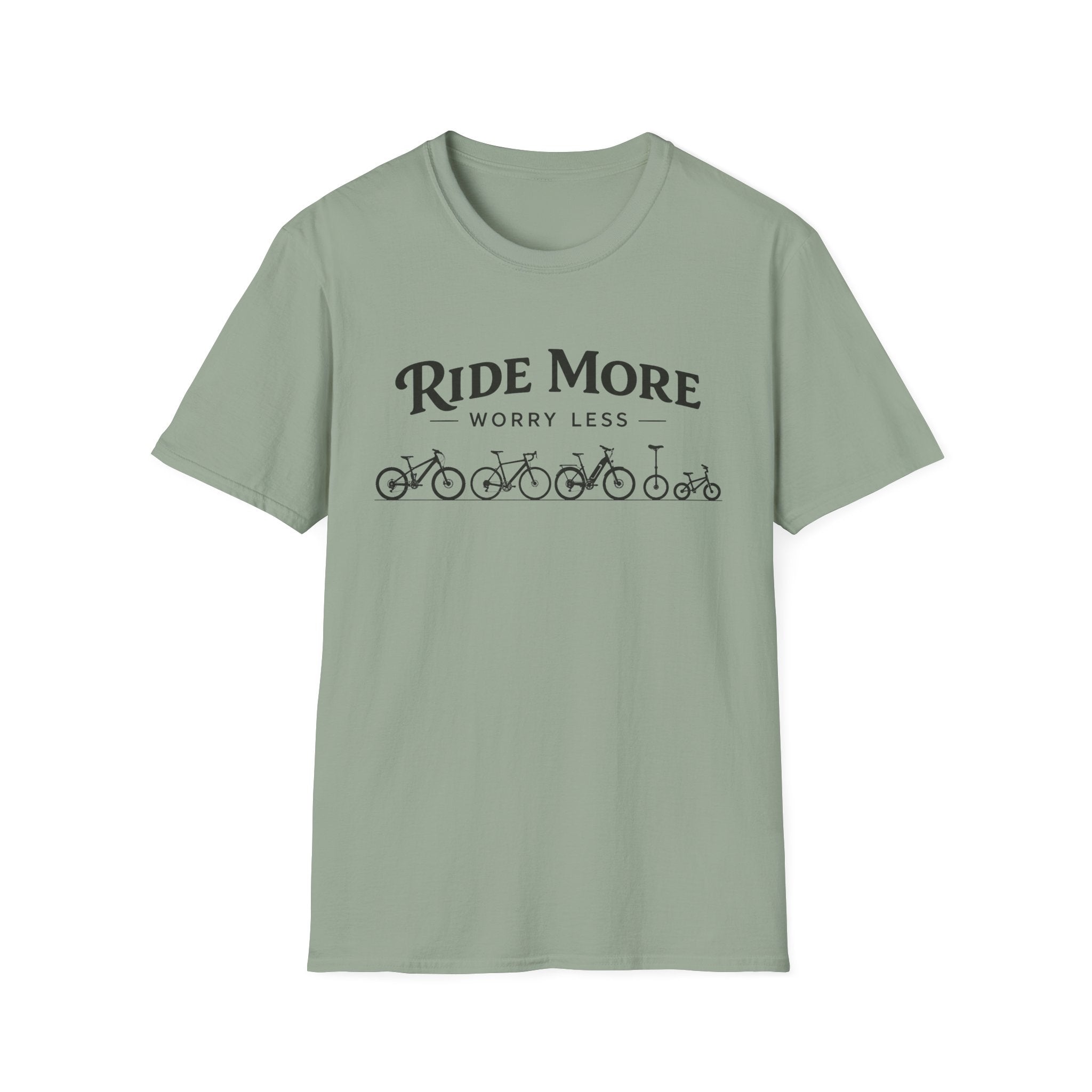 Ride More Worry Less T-Shirt