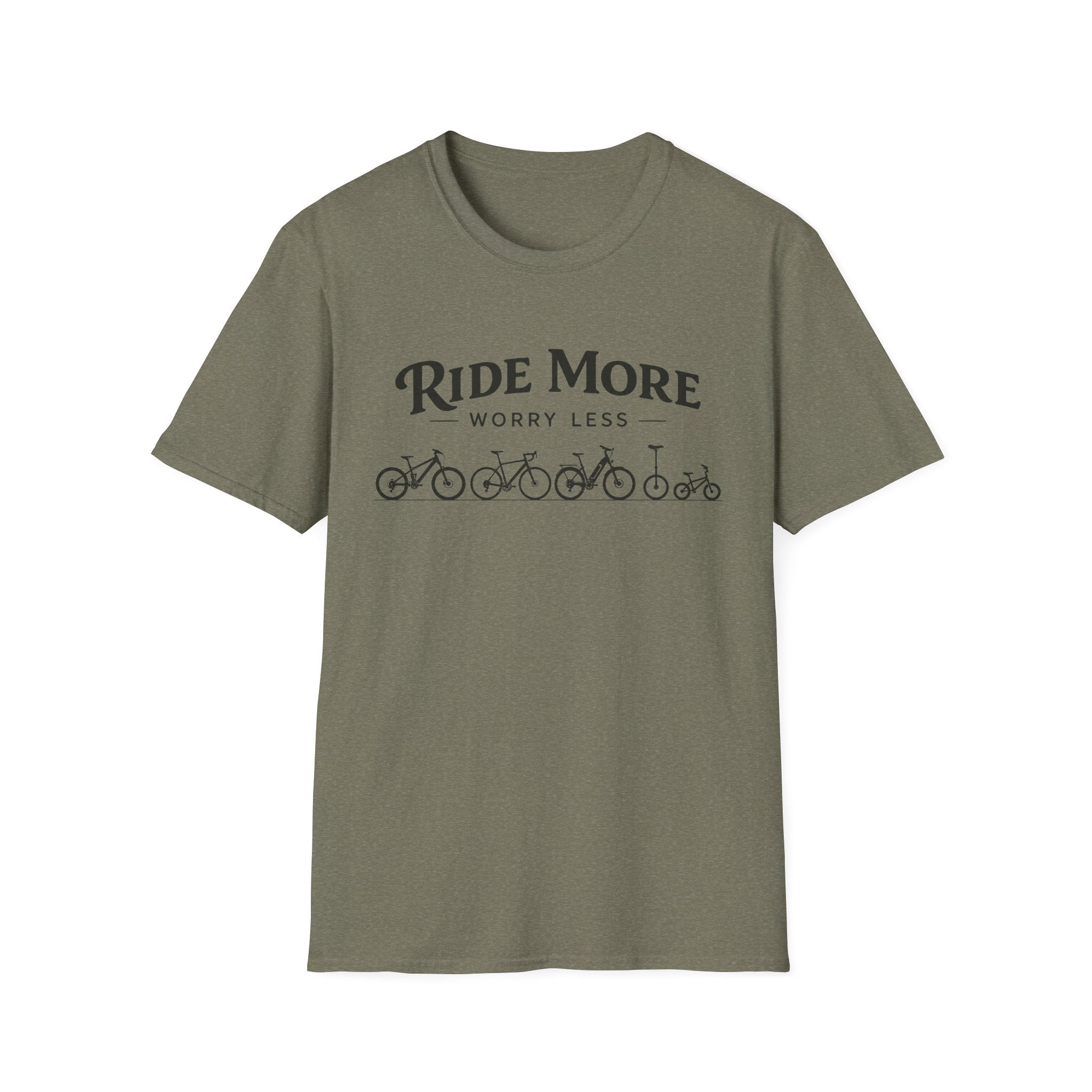 Ride More Worry Less T-Shirt