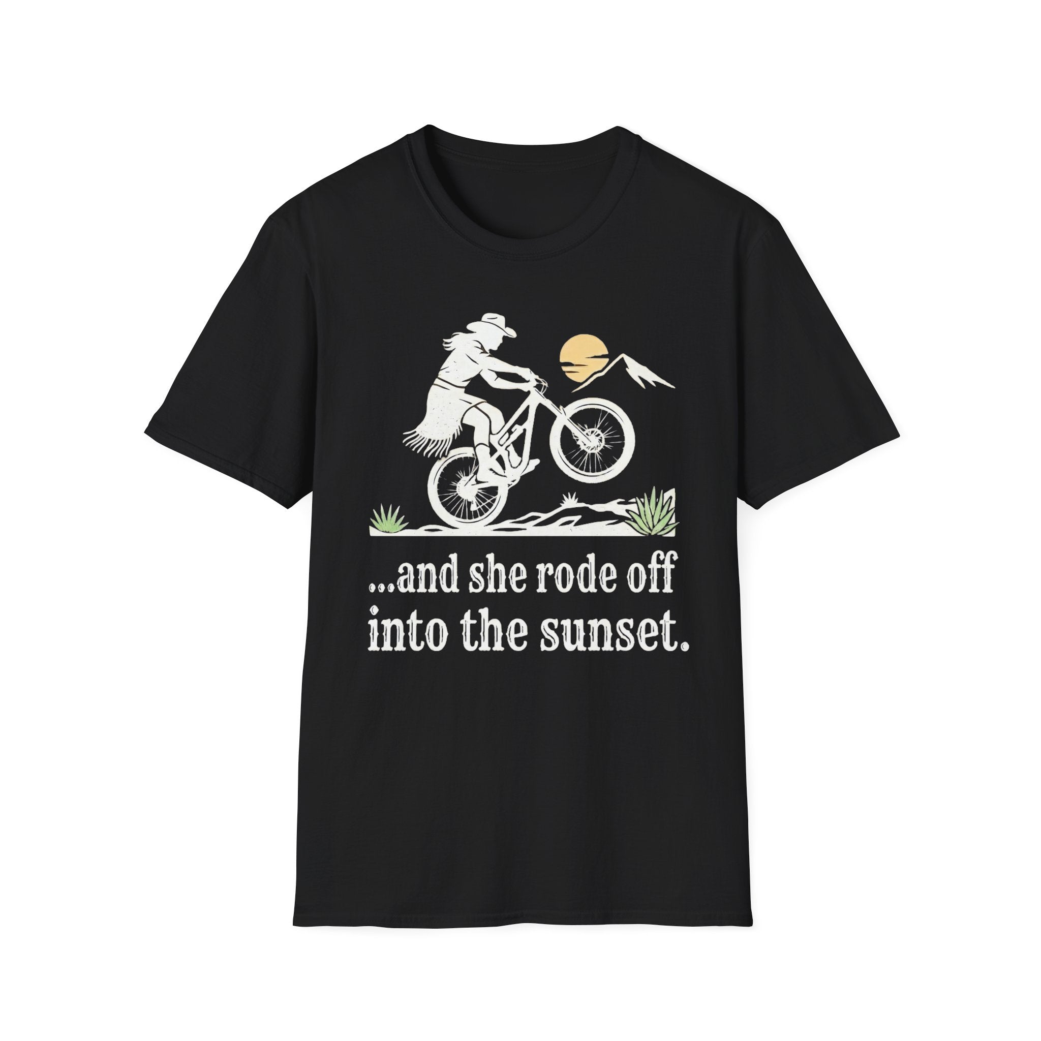 And She Rode Off T-Shirt