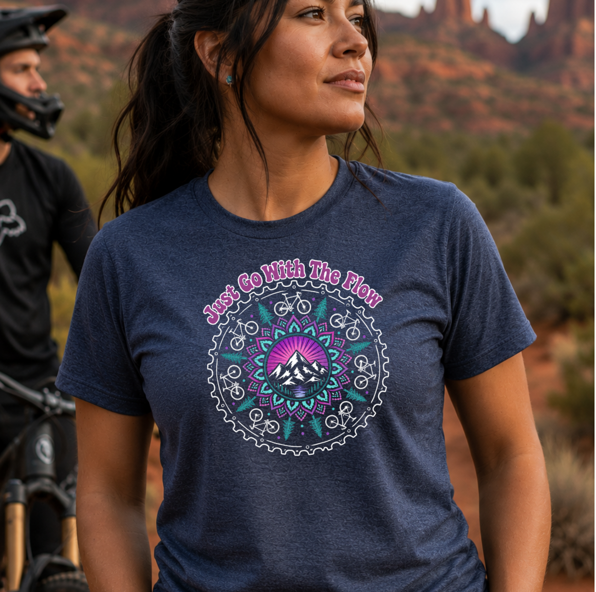 Go With The Flow Women's Mountain Biking Shirt