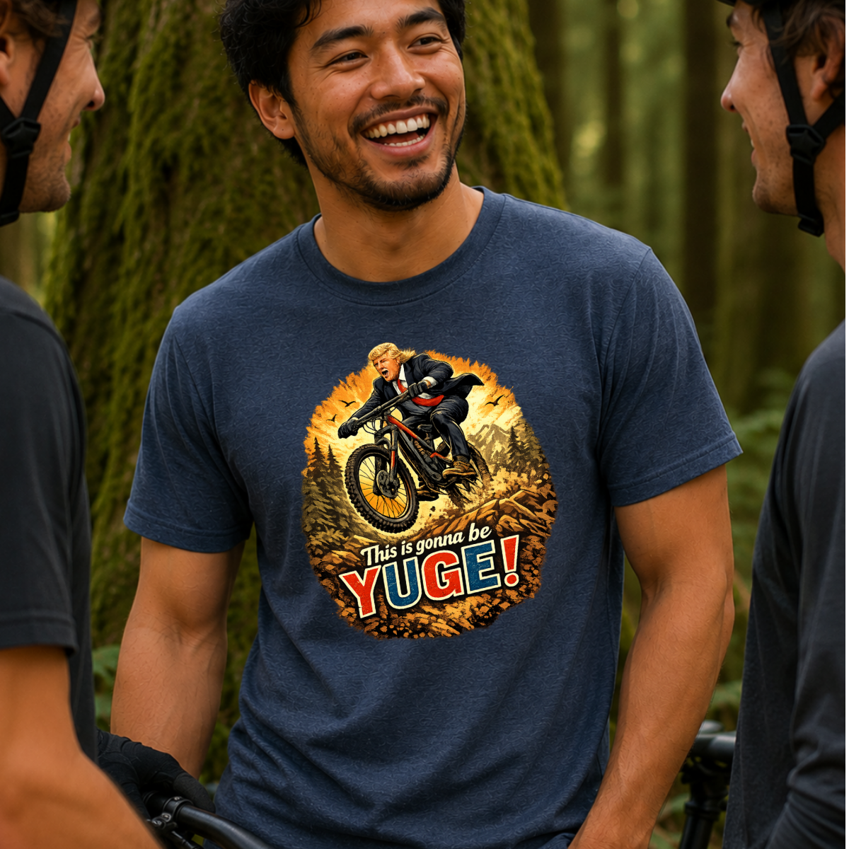 Trump Mountain Biking Shirt | This Is Gonna Be Yuge!