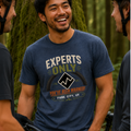 Park City Experts Only Black Diamond Mountain Biking Shirt