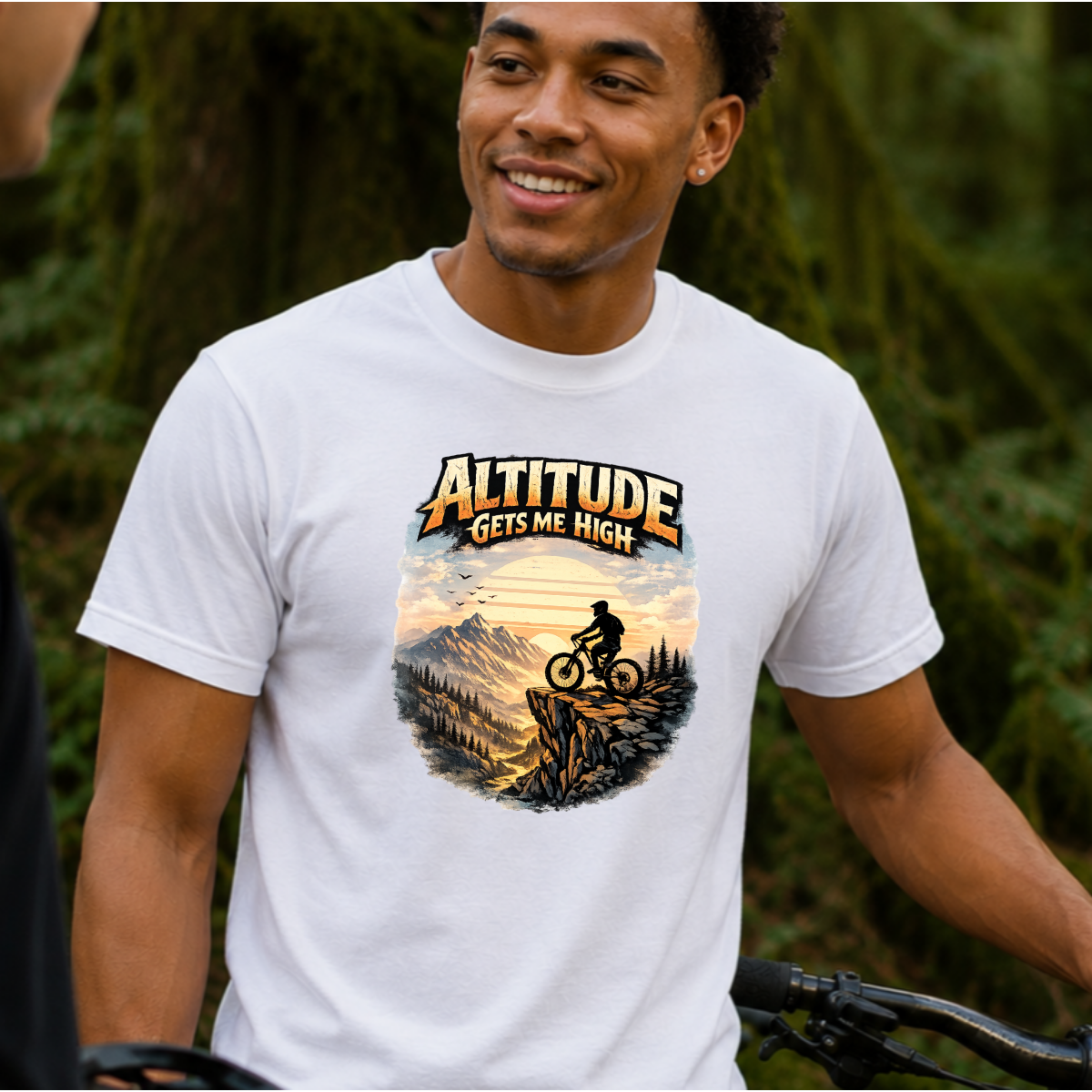 Altitude Gets Me High | Mountain Biking Shirt