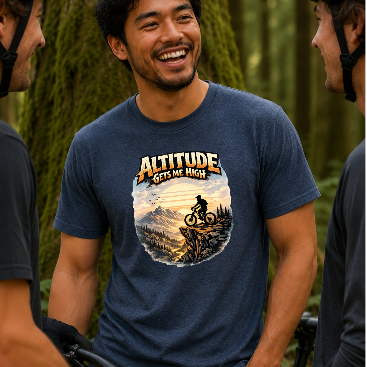 Altitude Gets Me High | Mountain Biking Shirt