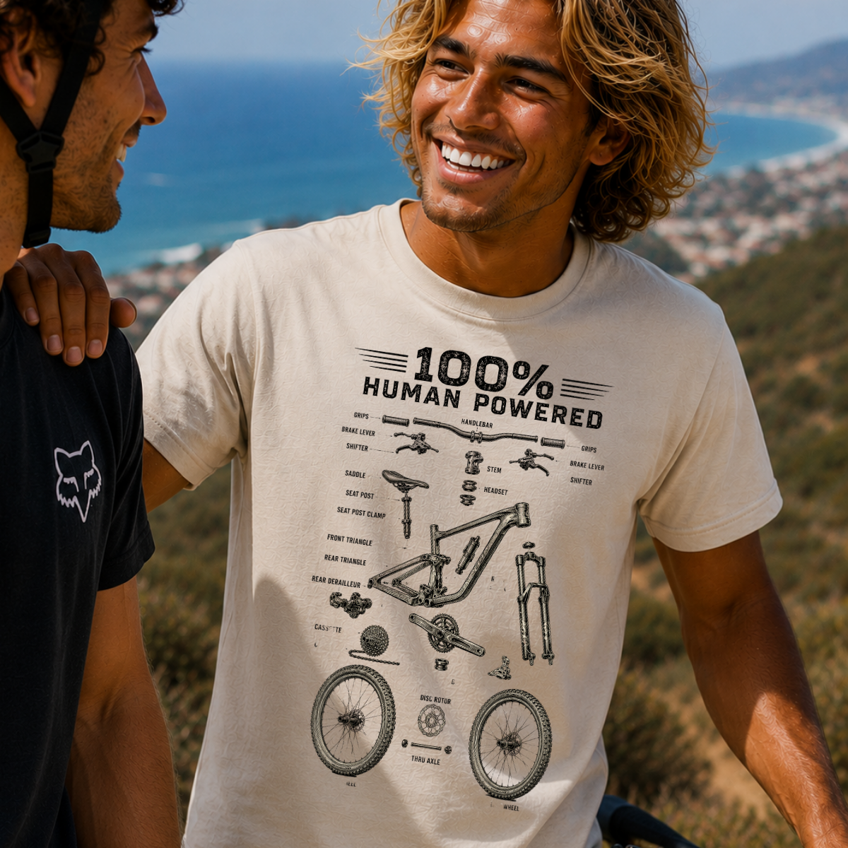 100% Human Powered T-Shirt