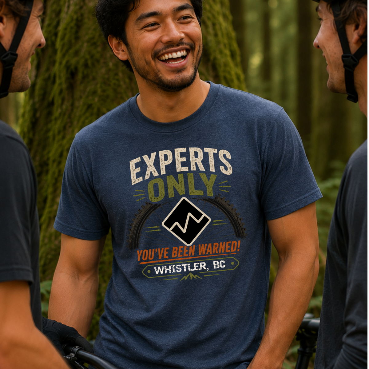 Whistler Experts Only Black Diamond Mountain Biking Shirt