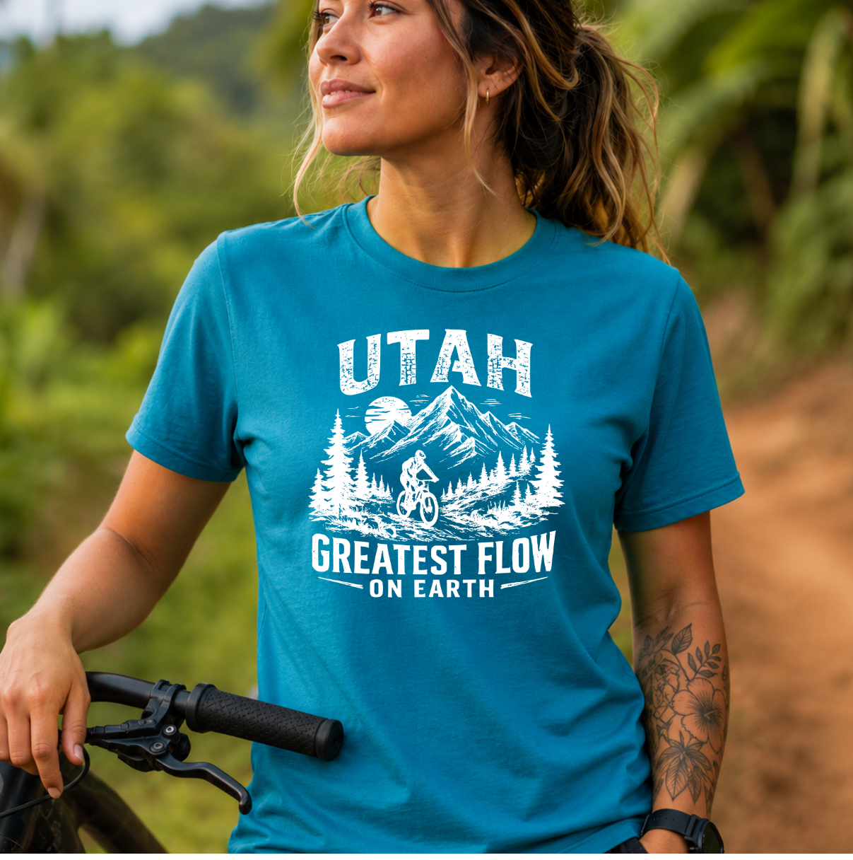 Utah Greatest Flow On Earth Womens T-Shirt