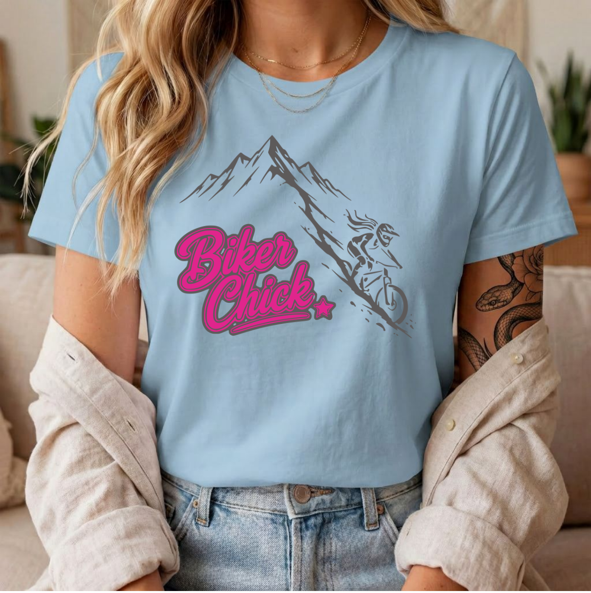 Biker Chick | Womens Mountain Biking Shirt