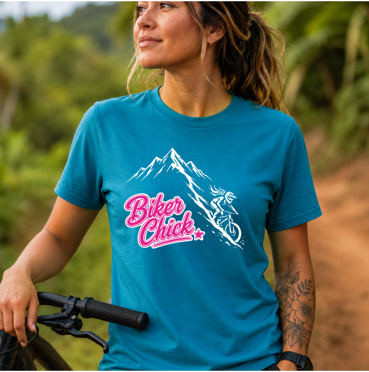 Biker Chick | Womens Mountain Biking Shirt