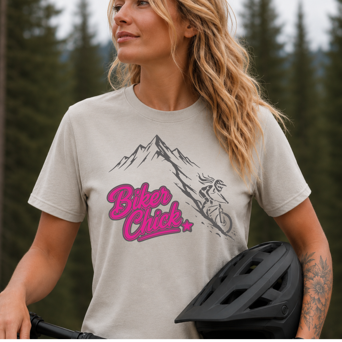 Biker Chick | Womens Mountain Biking Shirt