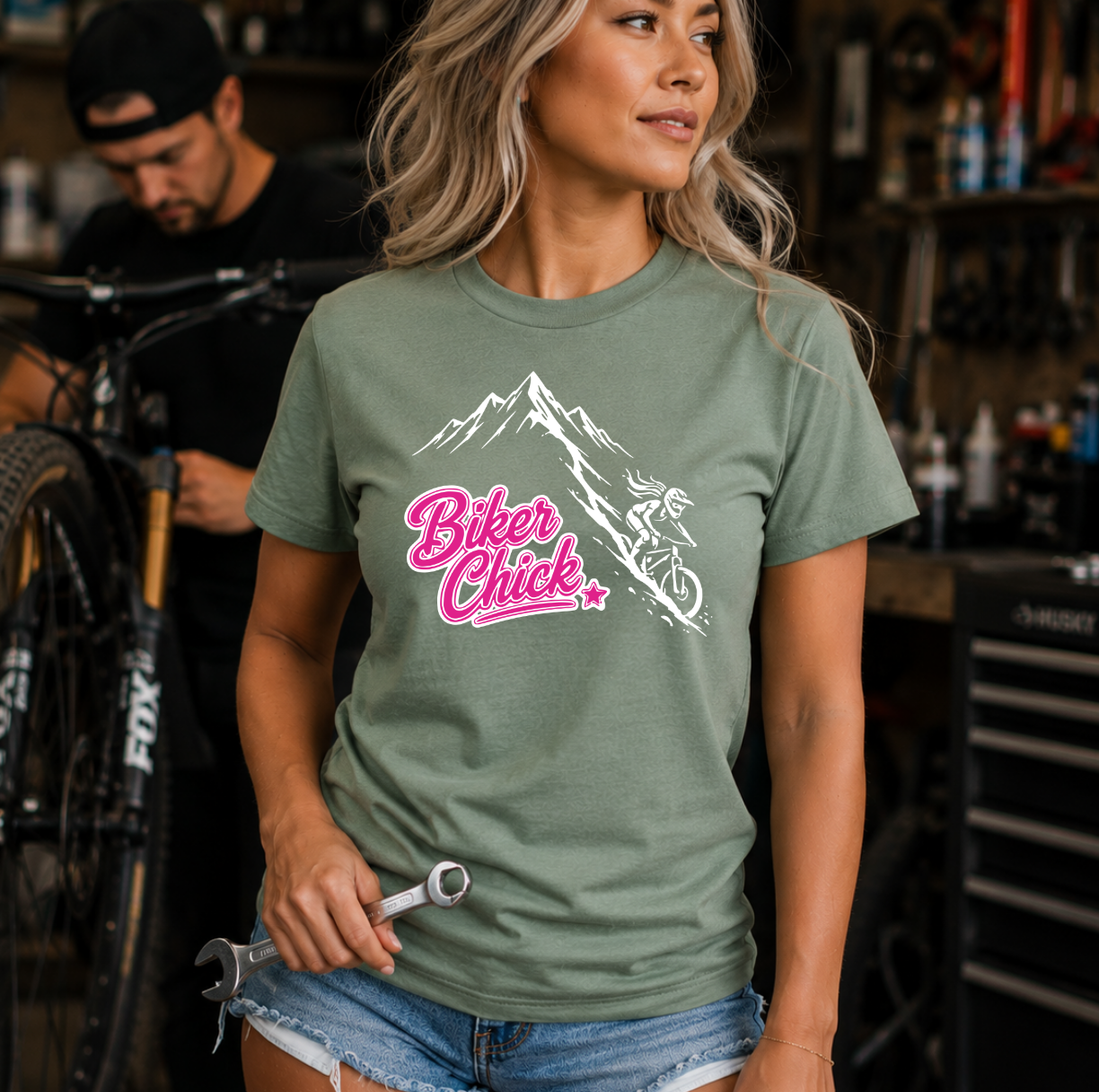 Biker Chick | Womens Mountain Biking Shirt