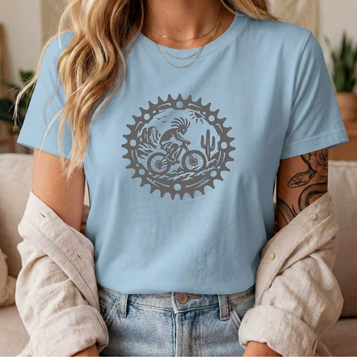 Kokopelli Grey | Mountain Biking Shirt