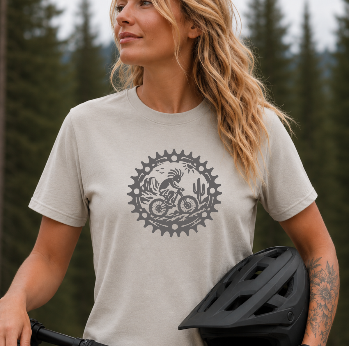 Kokopelli Grey T-Shirt