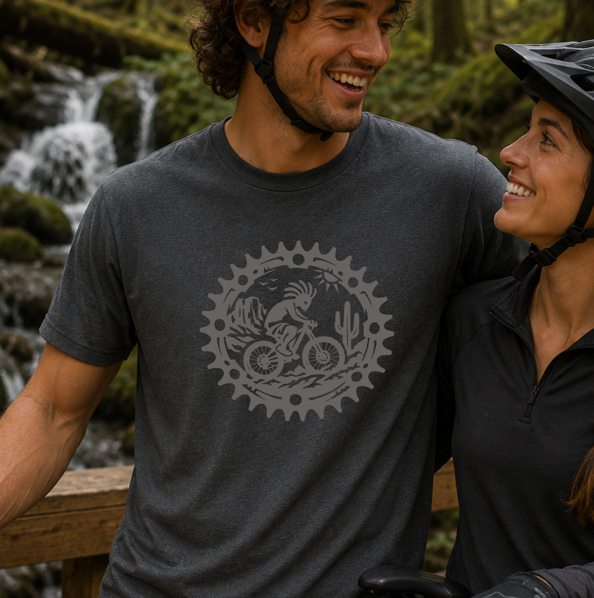 Kokopelli Grey T-Shirt