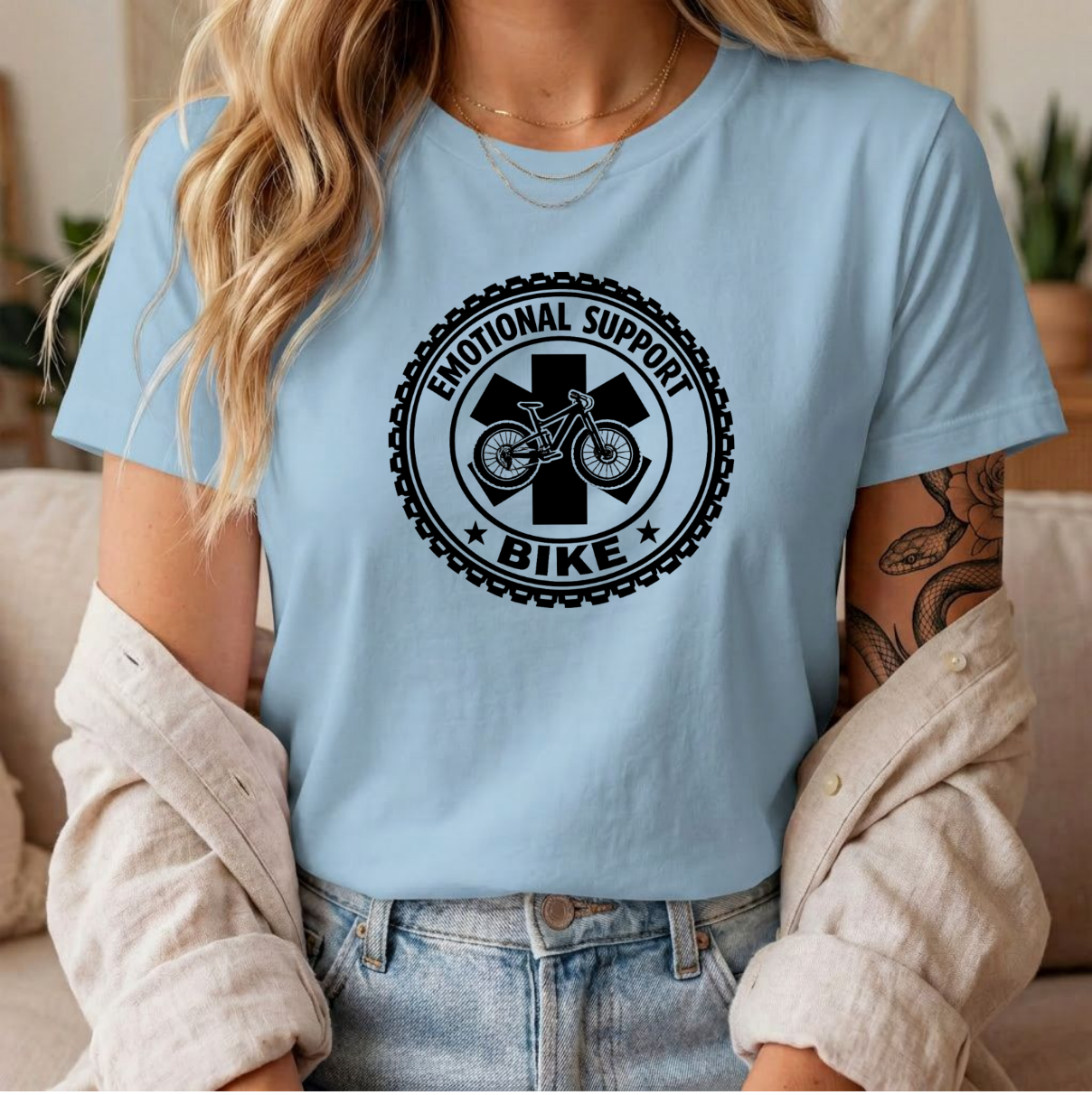 Emotional Support Bike | Mountain Biking Shirt