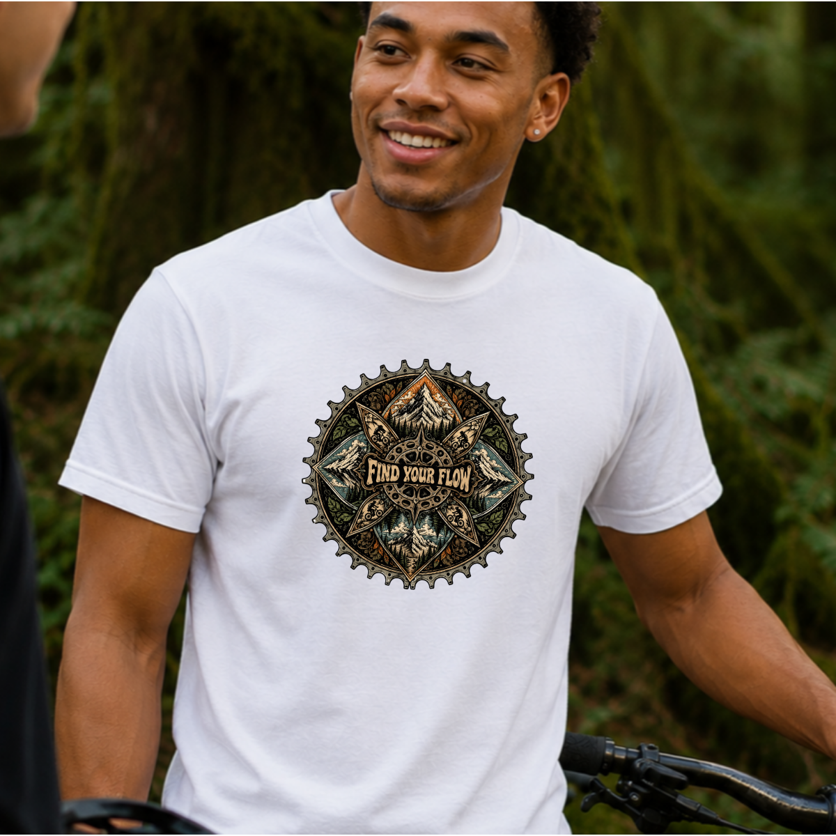 Find Your Flow Mens Mountain Biking Shirt