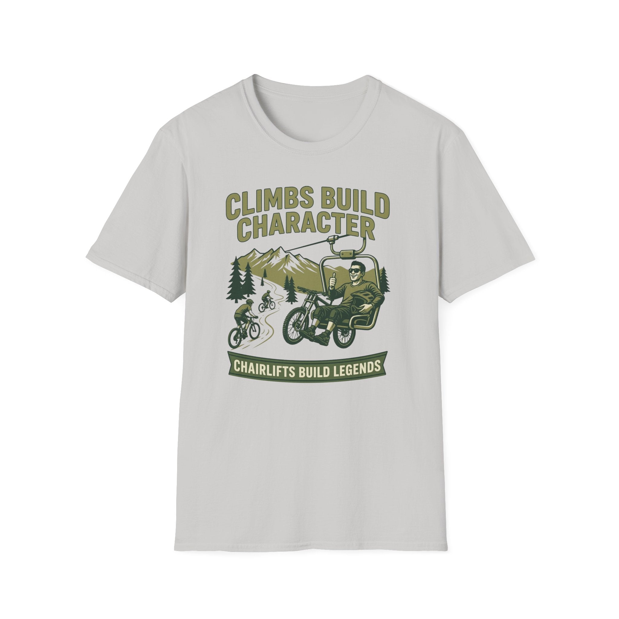 Climbs Build Character T-Shirt