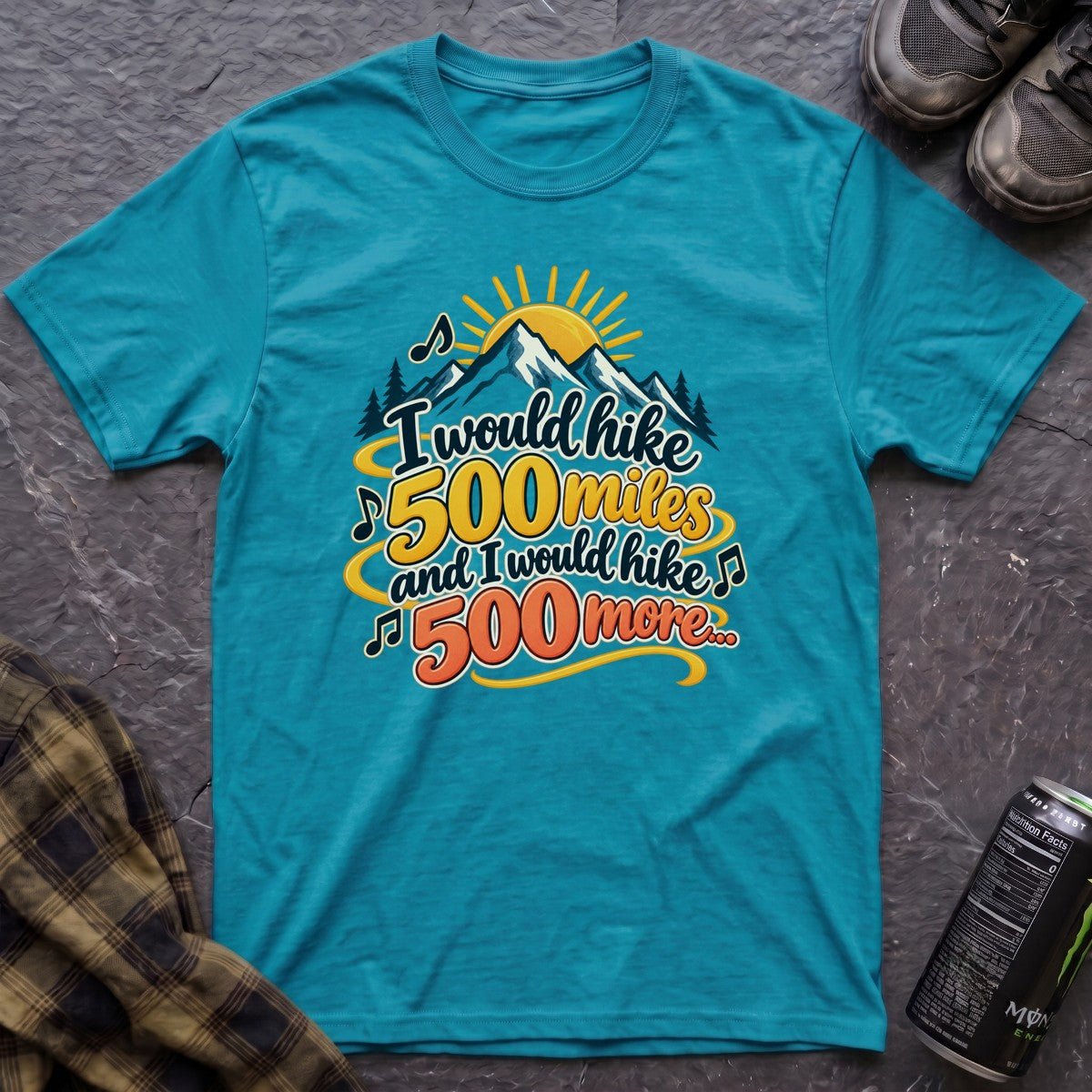 500 Miles T-Shirt - AspenCrestOutdoors