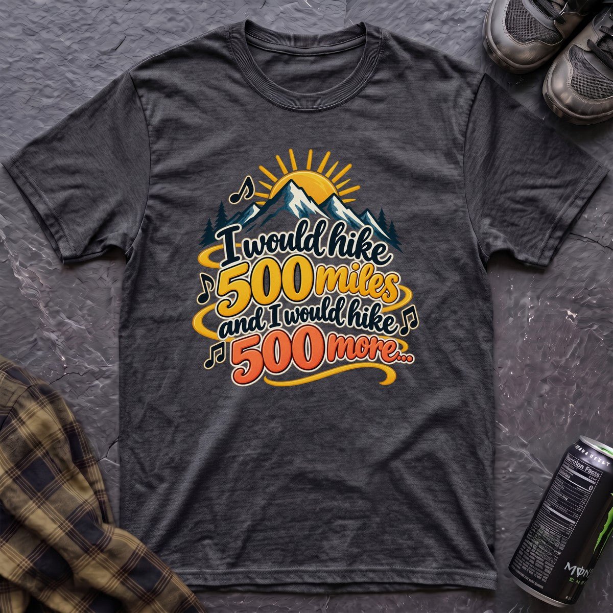 500 Miles T-Shirt - AspenCrestOutdoors