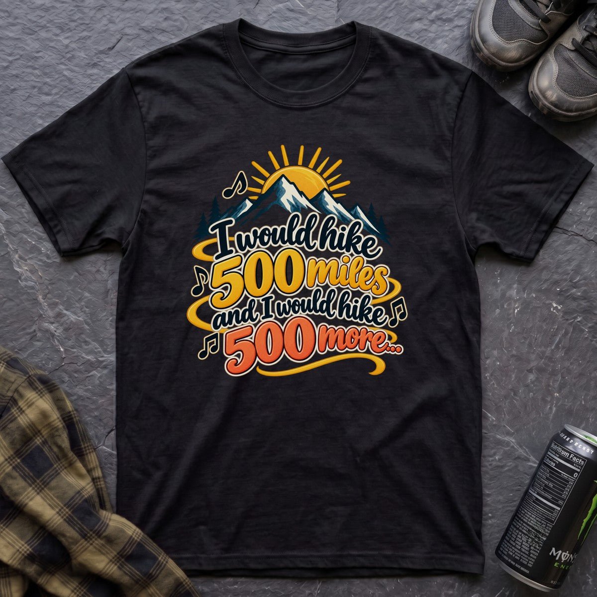 500 Miles T-Shirt - AspenCrestOutdoors