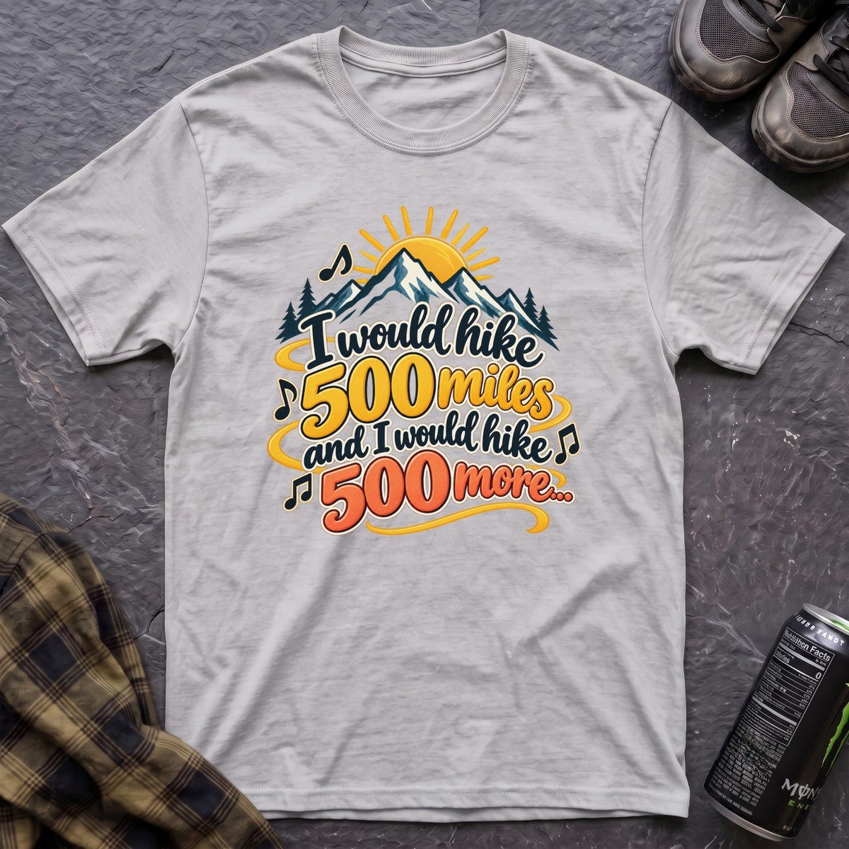 500 Miles T-Shirt - AspenCrestOutdoors