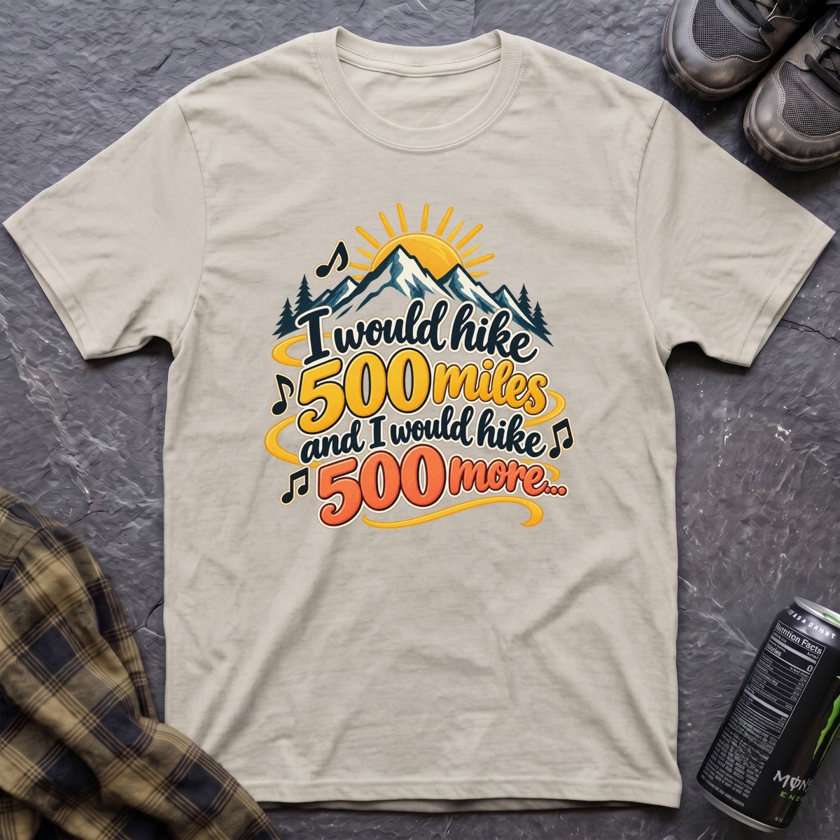 500 Miles T-Shirt - AspenCrestOutdoors