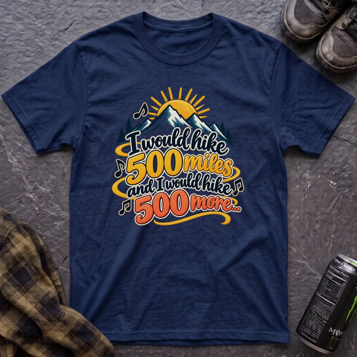 500 Miles T-Shirt - AspenCrestOutdoors