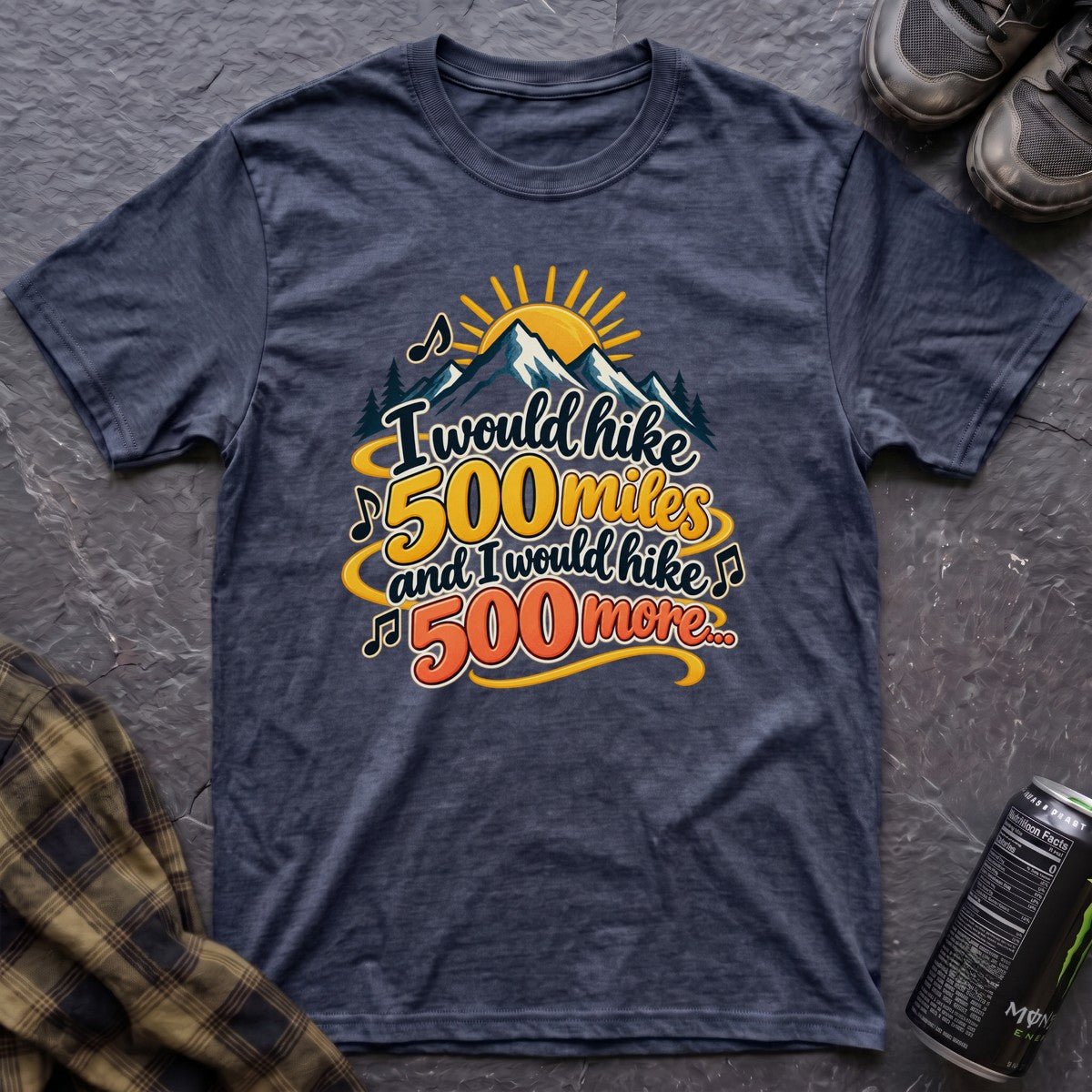 500 Miles T-Shirt - AspenCrestOutdoors