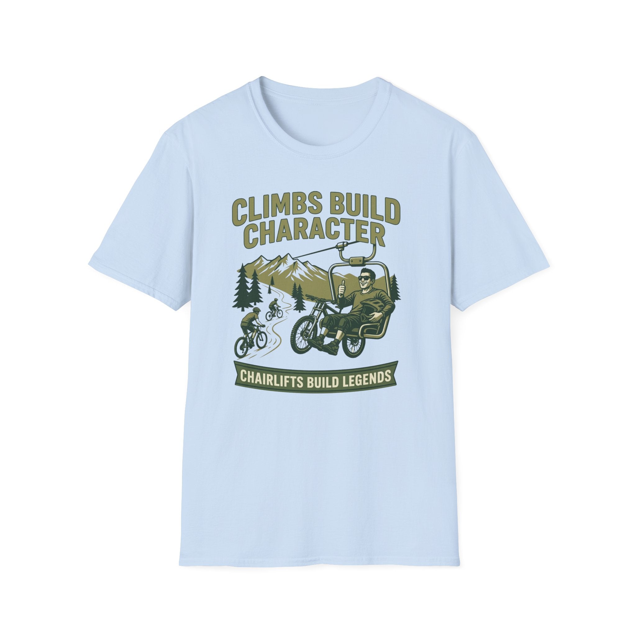 Climbs Build Character T-Shirt