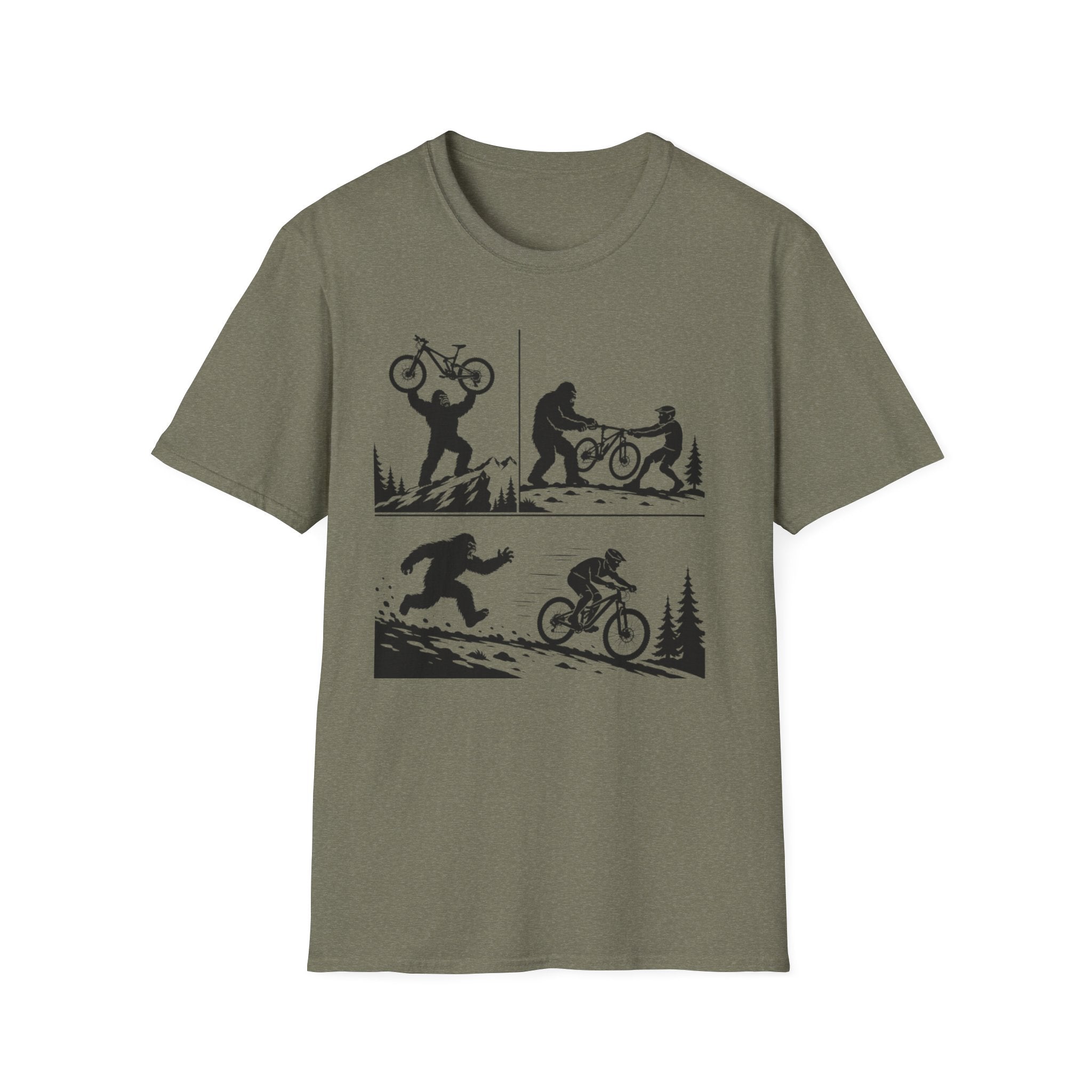 Bigfoot Fight T-Shirt