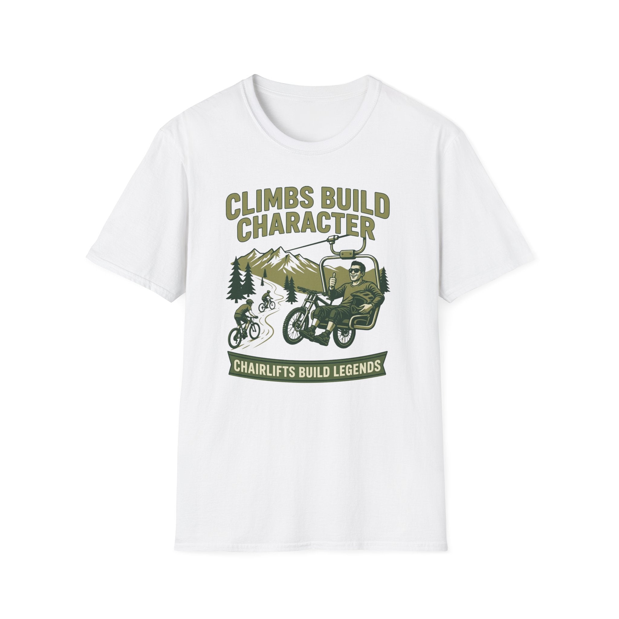 Climbs Build Character T-Shirt