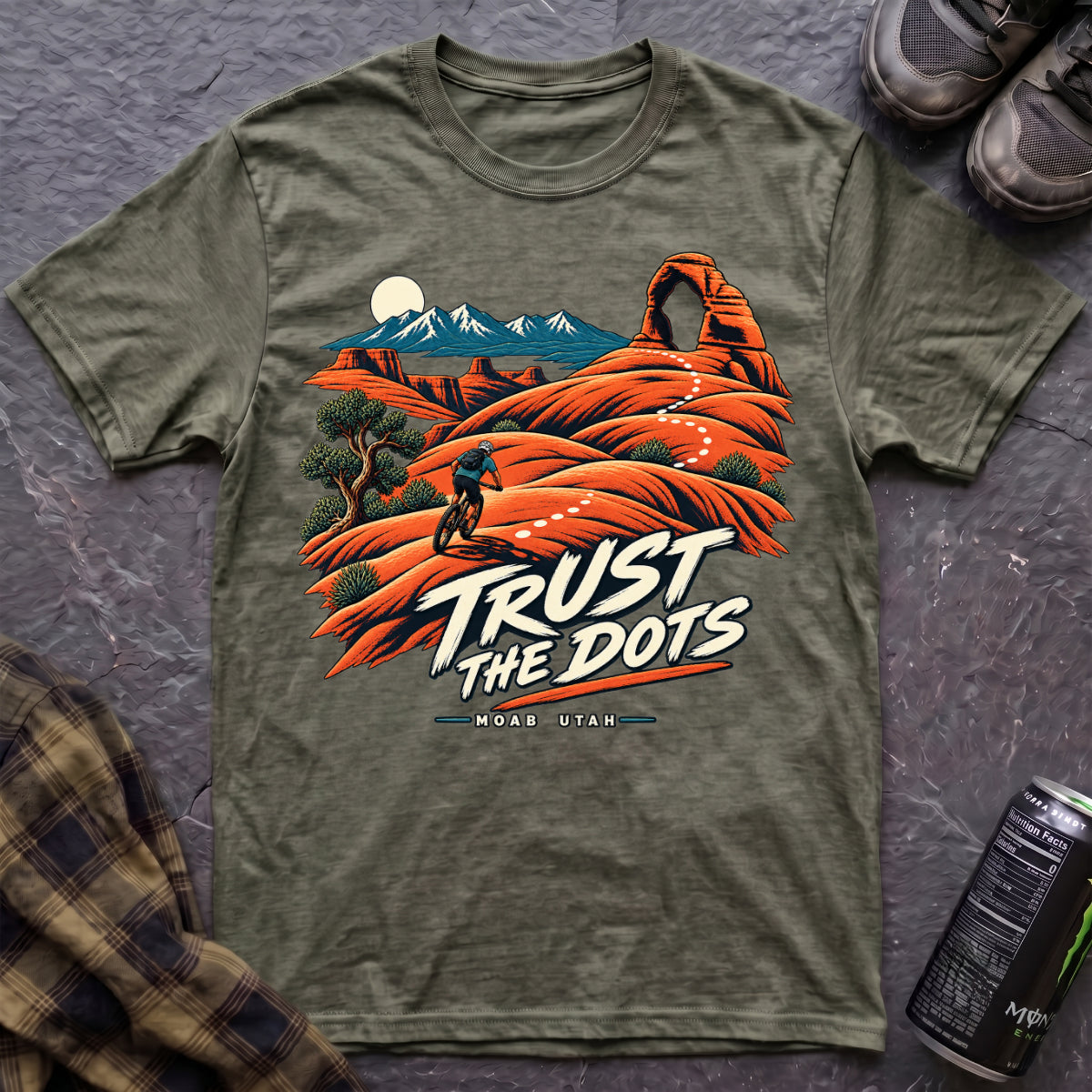 Trust The Dots Moab T-Shirt