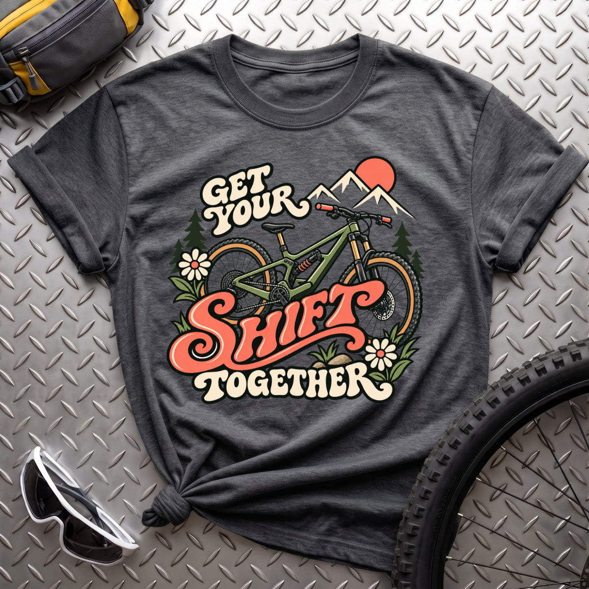 Get Your Shift Together - Womens T-Shirt