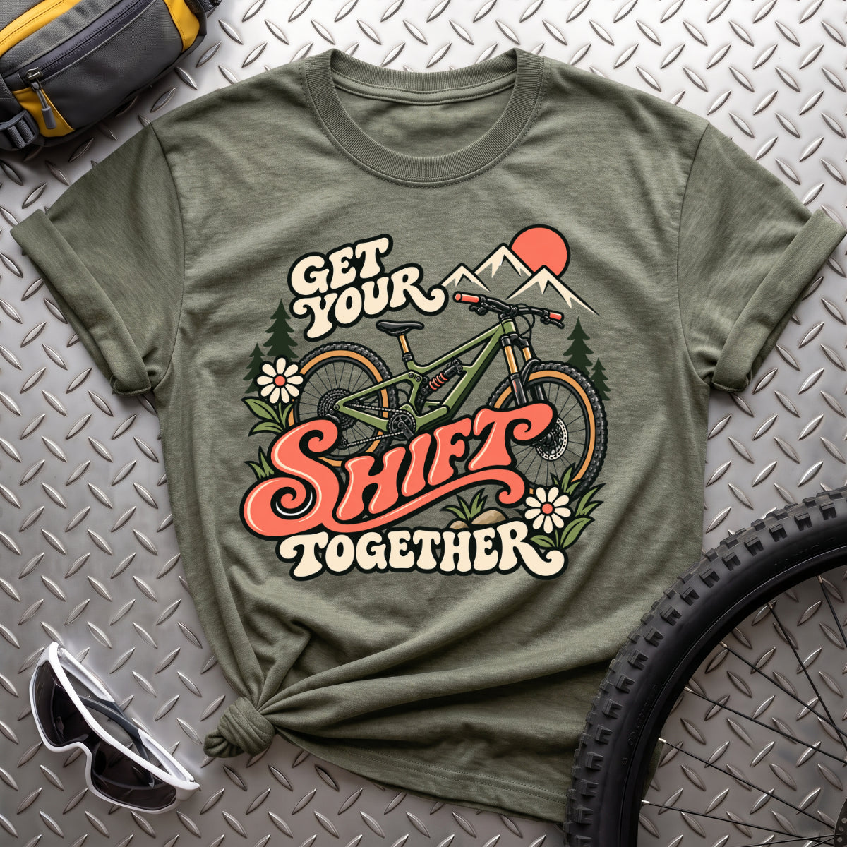 Get Your Shift Together - Womens T-Shirt