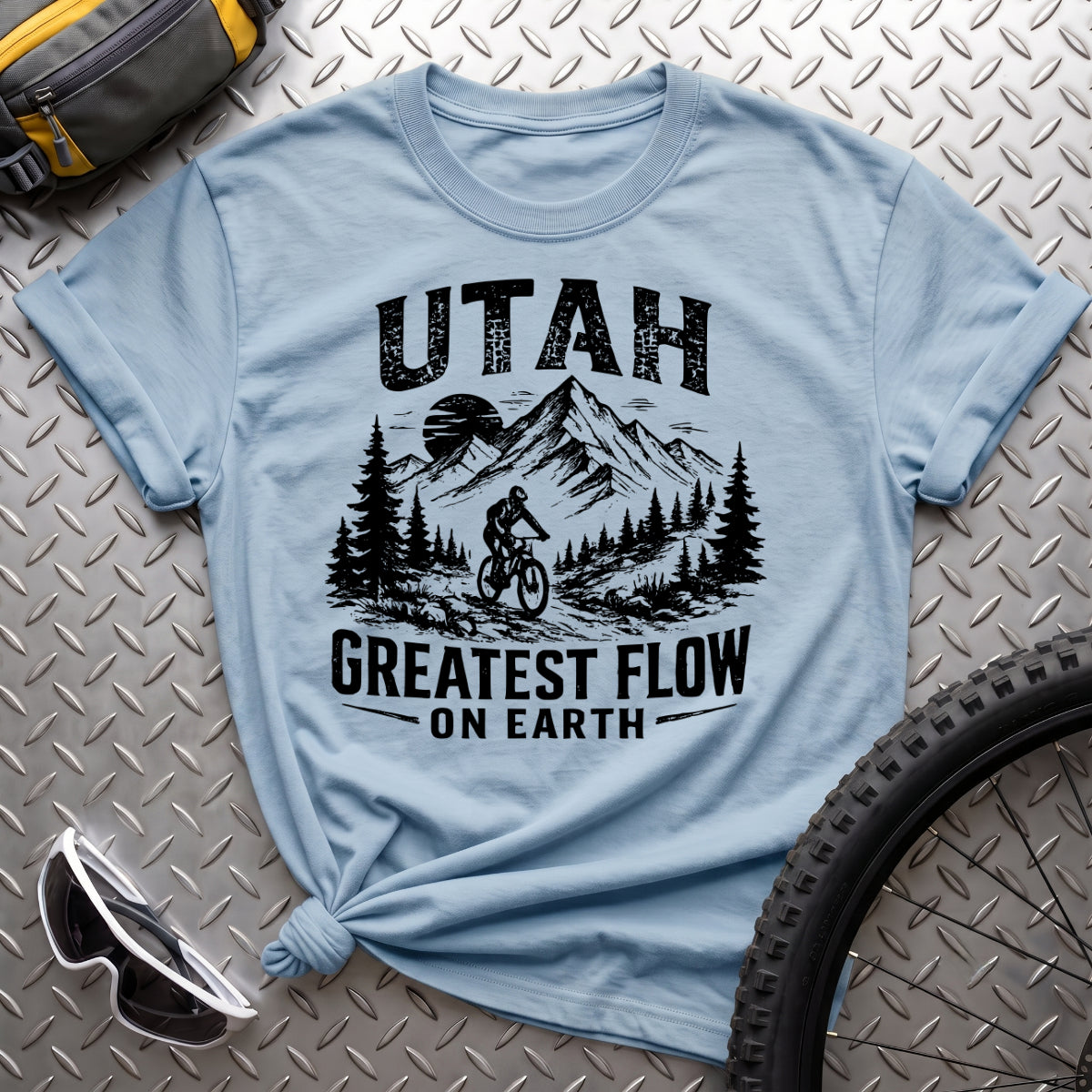 Utah Greatest Flow On Earth Womens T-Shirt