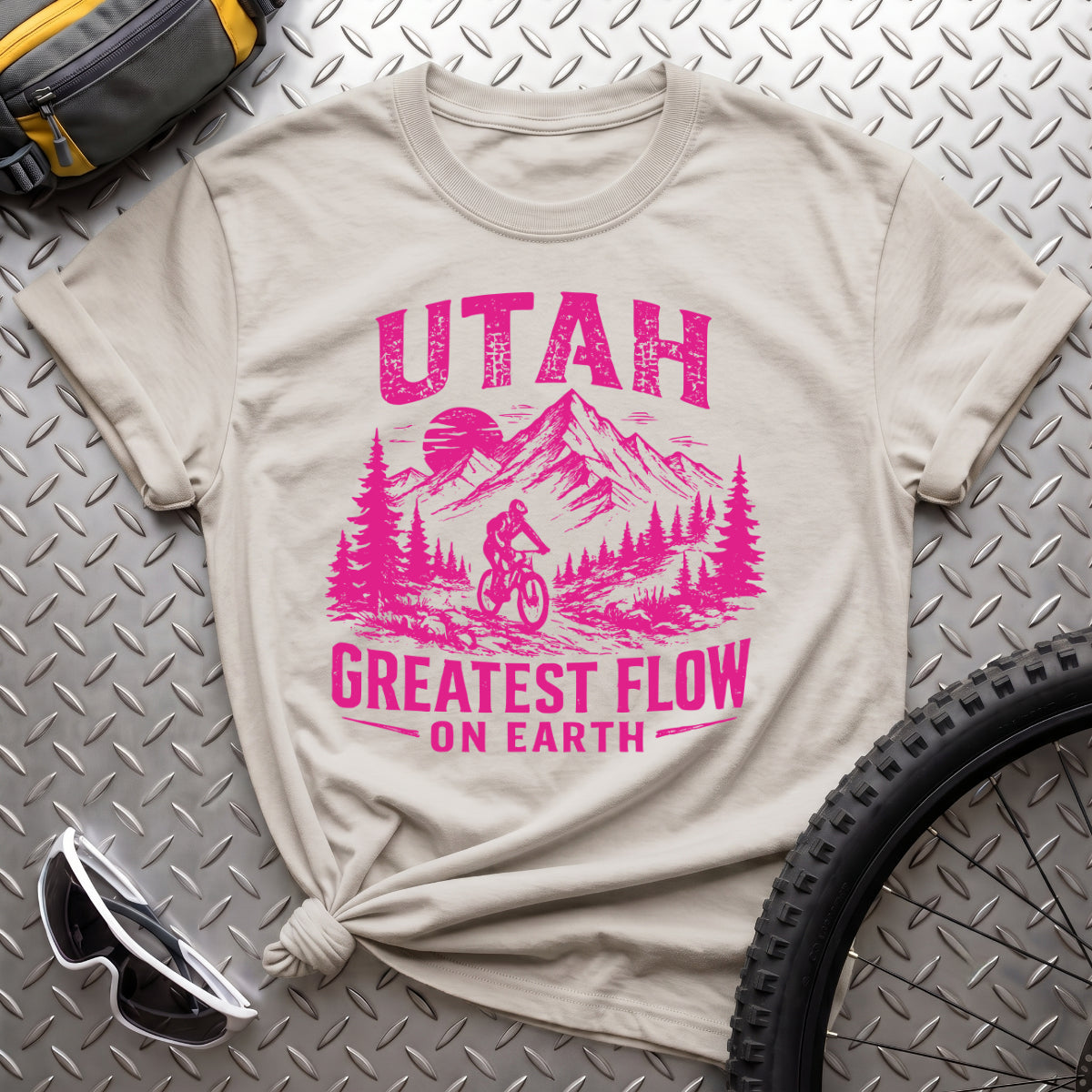 Utah Greatest Flow On Earth Womens T-Shirt