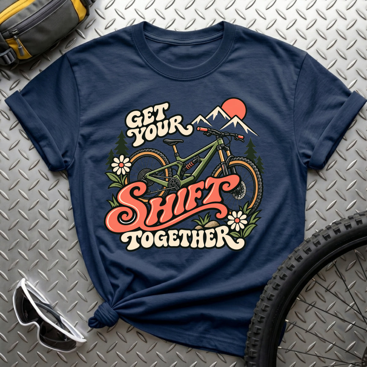 Get Your Shift Together - Womens T-Shirt