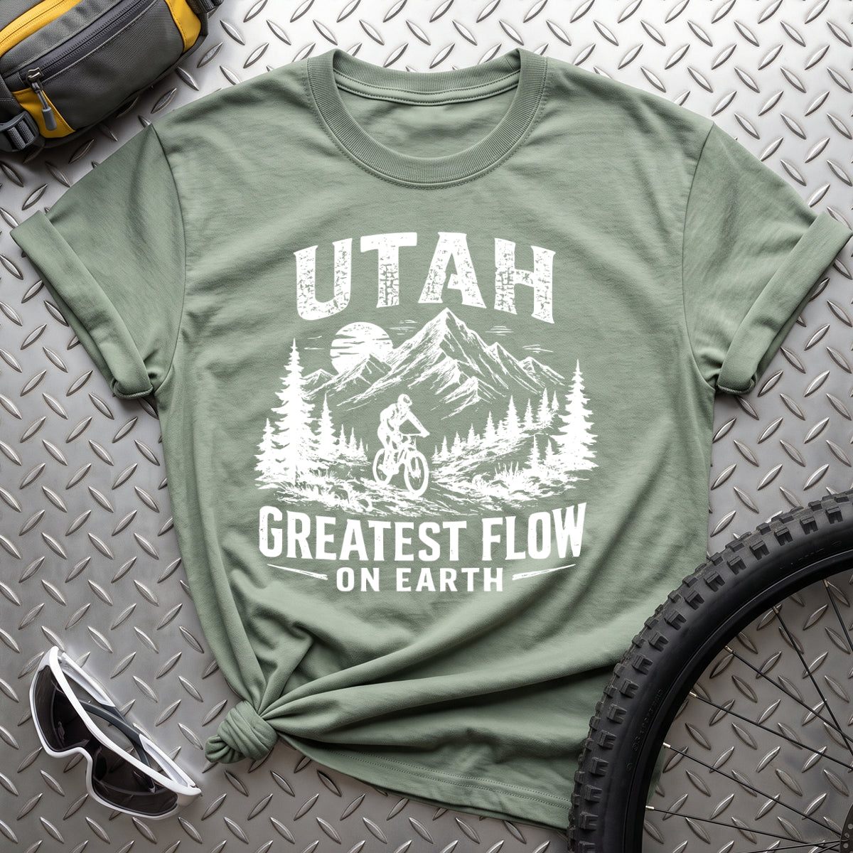 Utah Greatest Flow On Earth Womens T-Shirt