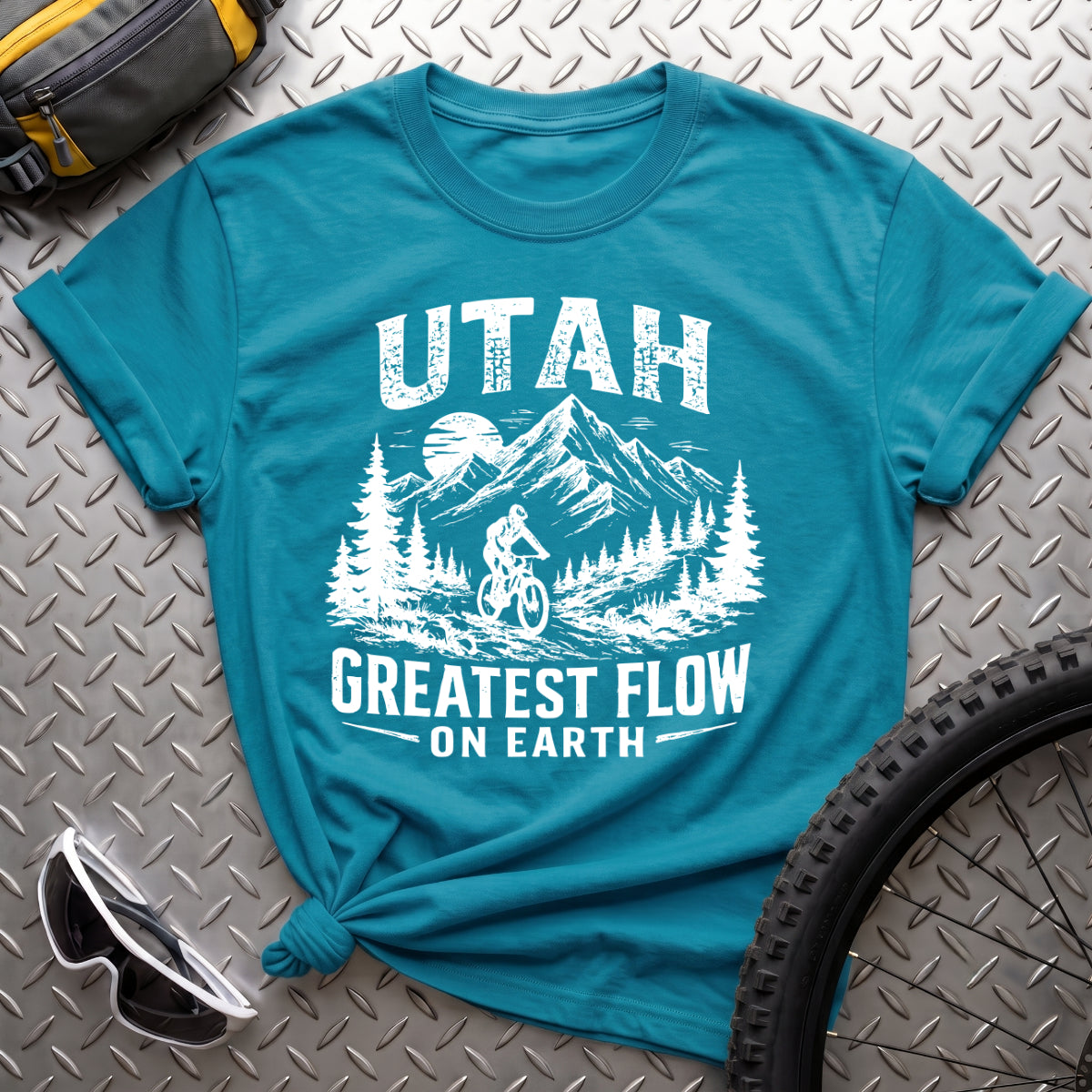 Utah Greatest Flow On Earth Womens T-Shirt