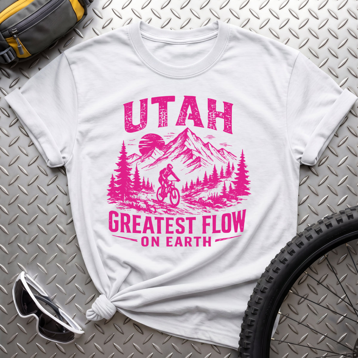 Utah Greatest Flow On Earth Womens T-Shirt