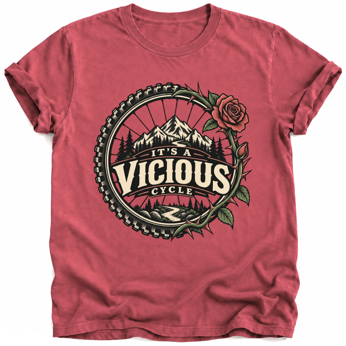 It's a Vicious Cycle Rose T-Shirt