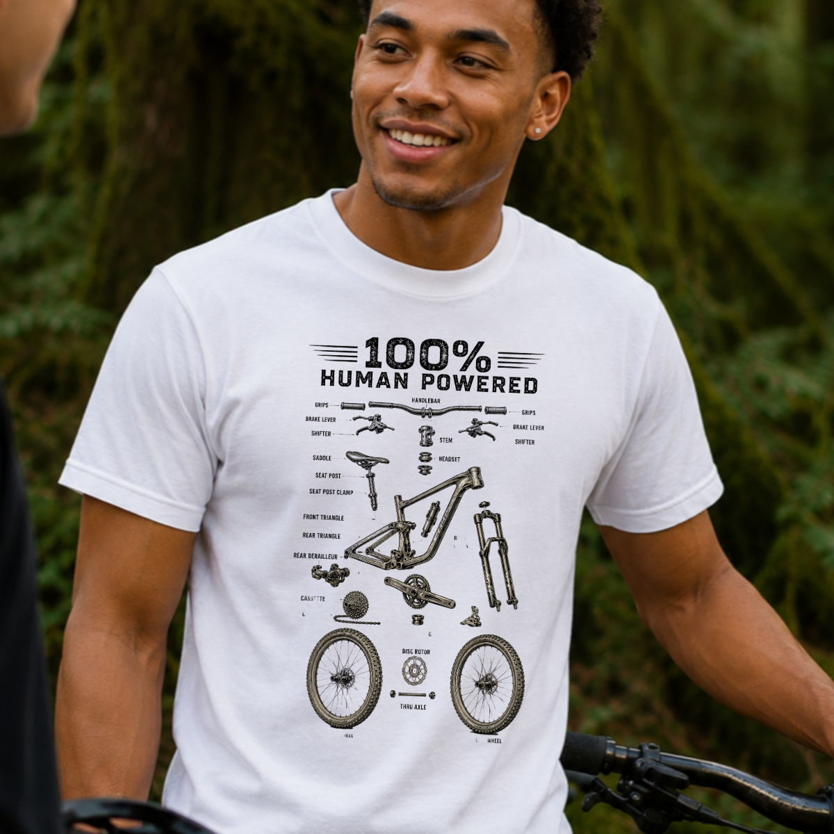 100% Human Powered T-Shirt