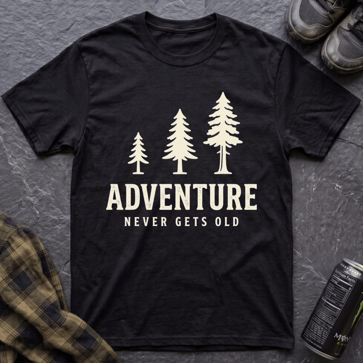 Adventure Never Gets Old T-Shirt - AspenCrestOutdoors