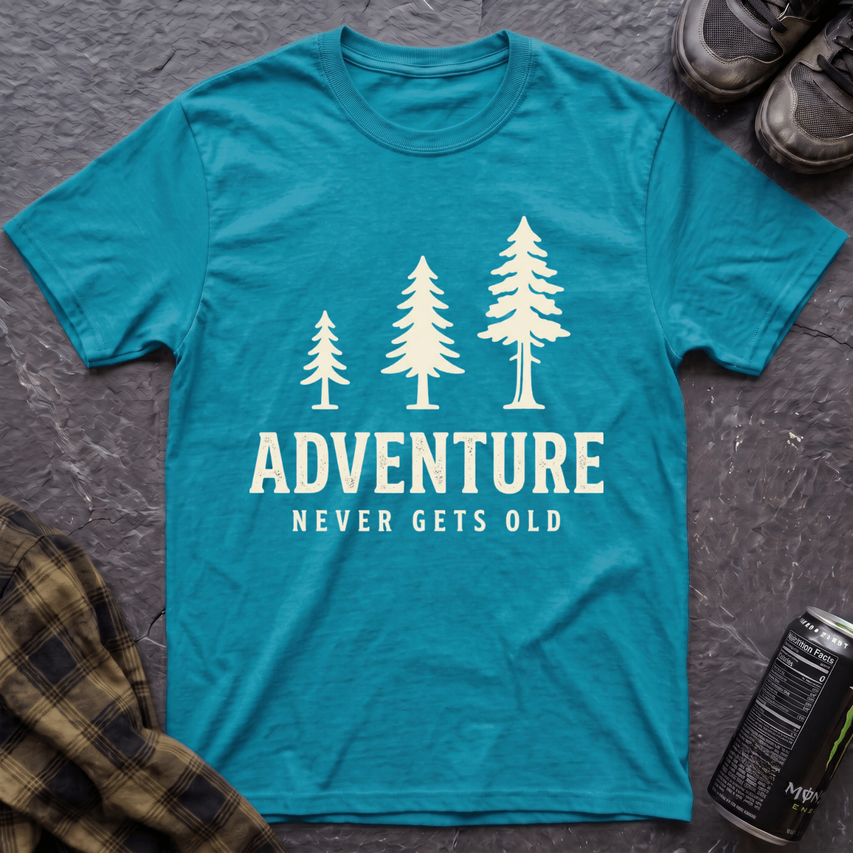 Adventure Never Gets Old T-Shirt - AspenCrestOutdoors