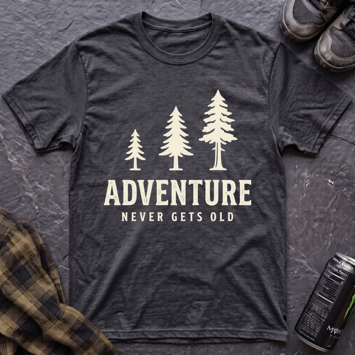 Adventure Never Gets Old T-Shirt - AspenCrestOutdoors