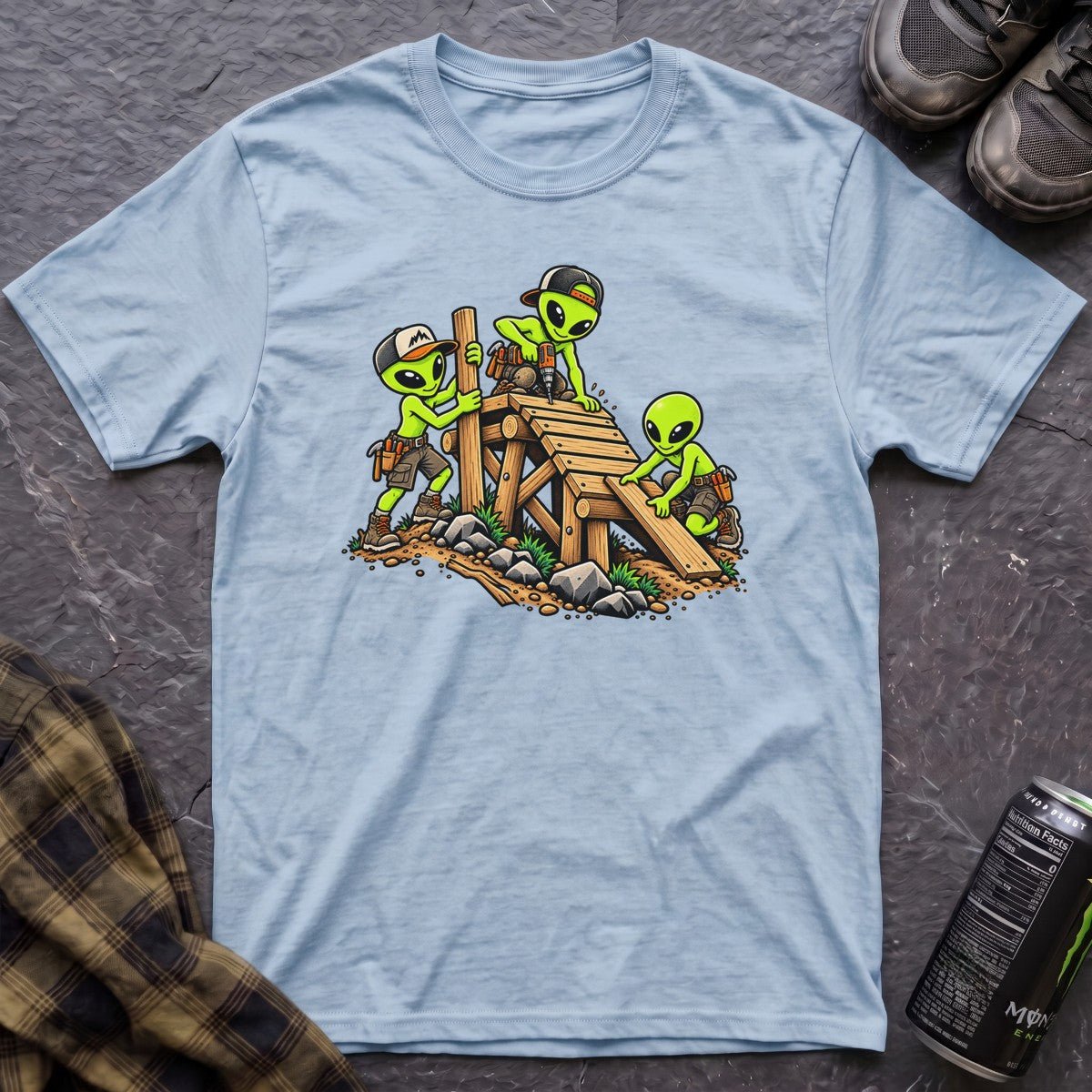 Alien Trailbuilders T-Shirt - AspenCrestOutdoors