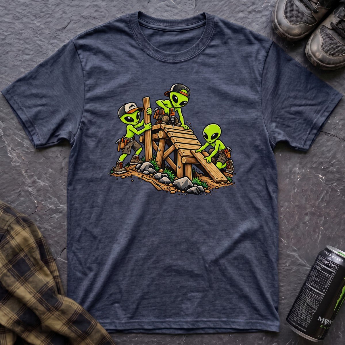 Alien Trailbuilders T-Shirt - AspenCrestOutdoors