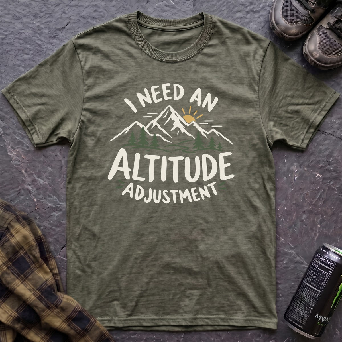 Altitude Adjustment T-Shirt - AspenCrestOutdoors